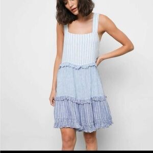 Rails Women’s Size Medium Sandy Mixed Coast Strip Sleeveless Sun Dress